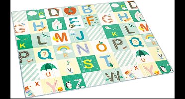 Opvouwbare speelmat alfabet - Hape - vanaf 0 maanden