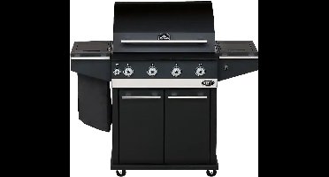 Boretti - Ibrido Gasbarbecue - Hybride: geschikt voor gas & houtskool - verrijdbaar - buitenkeuken