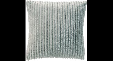 Dutch Decor MART - sierkussen 45x45 cm - zacht ribfluweel - corduroy - Jadeite - groen - Inclusief binnenkussen - Luxe kussens voor woonkamer & bank