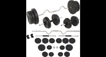 vidaXL - Halterset - 60 - kg