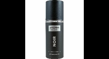 Amando Deodorant Spray Noir - 3 x 150 ml - Voordeelverpakking