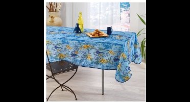 Provençaals Rechthoekig Vlekbestendig Tafelkleed Wisteria 100% Polyester