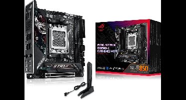 ASUS ROG STRIX B850-I GAMING WIFI - Moederbord - Mini ITX - AMD B850 - Socket AM5