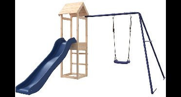 vidaXL - Speelhuis - massief - grenenhout