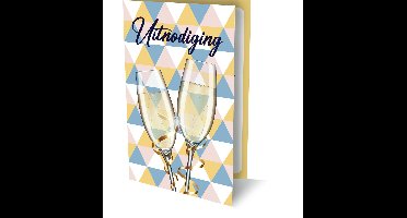 Uitnodiging Interstat Champagne | 6 stuks