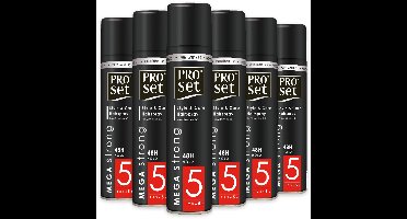 Proset Haarlak Mega Strong - 6x 300ml - Voordeelverpakking