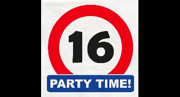 Traffic sign napkins - 16