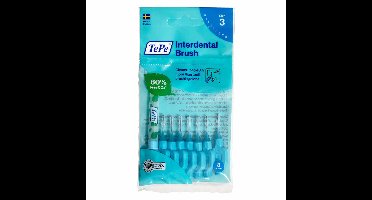6x TePe Ragers 0,6 mm Blauw blister à 8 stuks