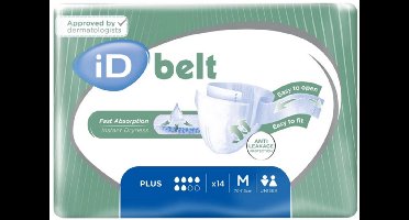 ID Expert Belt Plus Medium - 4 paquets de 14 protections