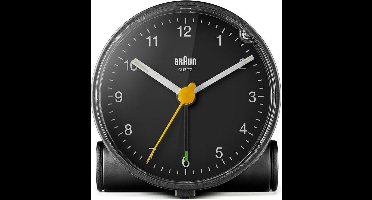 Braun BC01B - Wekker - Analoog - Zwart