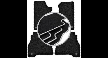 CARLUX-SILVER automatten voor: Jeep Gladiator 0 (2019-)