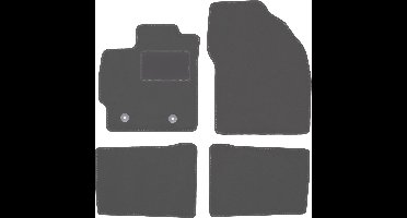 Grafiet automatten voor: Toyota Prius III hatchback (2009-2011)