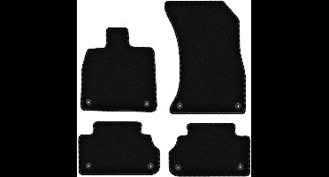 BASIC zwarte veloursmatten voor: Audi Q5 II FY / F5 SUV (2017-)