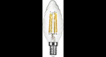 Ledmaxx LED kaarslamp gedraaid 4W 440lm 2700K helder dimbaar | E14 | Extra Warm Wit | 4 watt | 15.000 Branduren