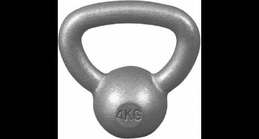 Gorilla Sports Kettlebell - Gewicht - Kettle Bell - Gietijzer - 4 kg
