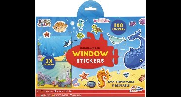 Raamstickers 'Onderwater Leven' 100 Stuks - Raamstickers voor Kinderen - Raamstickers Auto