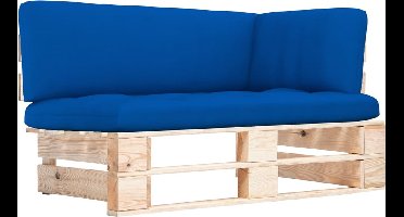 vidaXL - Tuinhoekbank - pallet - geïmpregneerd - grenenhout