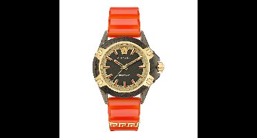Versace Icon Active VE6E00223 Horloge - Kunststof - Oranje - Ø 42 mm