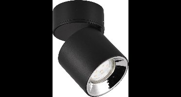 TRIO GUAYANA - Plafondlamp - Zwart mat - excl. 1x GU10 4,5W