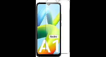 LuxeBass Screenprotector geschikt voor Xiaomi Redmi A1 - Tempered Glas - glas scherm - bescherming
