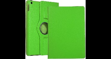 Draaibaar Tablethoes met Standaard geschikt voor Apple iPad Mini 2/3 | Tabletcase Bookcase met regelbare standen | Tablet Hoes Hoesje met 360 graden Rotatie - Groen
