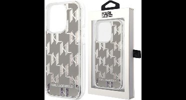 Karl Lagerfeld Back Cover Telefoonhoesje voor Apple iPhone 14 Plus - Zilver TPU Bescherming, Ultra Dun & Zacht.