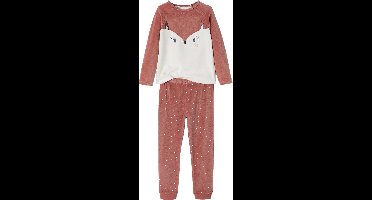 Vertbaudet Fluwelen meisjespyjama Vos