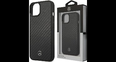 Mercedes - MEHCP13SRCABK - iPhone - 13 - mini - 5.4 - zwart/zwart - carbon - hardcase - Dynamic - Line