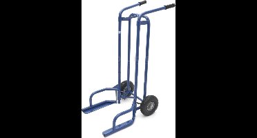 HBM däckvagn för personbilar och lätta nyttofordon - flytta och förvara däck - monteringshöjd 1300 mm och maxlast på 70 kg - Bruttovikt 29 kg