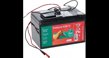 AKO Premium AGM vliesaccu 15 Ah complete set