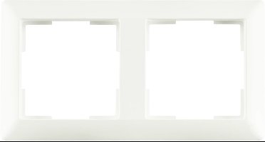 ION industries afdekraam 2-voudig - J1 alpin wit mat (80.301.215)