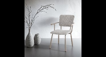 Livingfurn Eetkamerstoel Brix Finn Beige