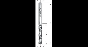 CMT - Spiraalboor, negatief geslepen voorsnijders, links - Boor - Spiraalboren - Houtboor - 1 Stuk(s)