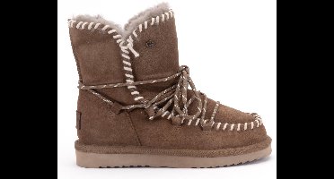 Warmbat Waturra Suede lace boot Dames Laarzen - Mud