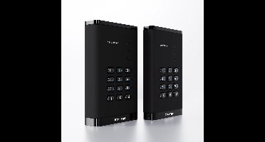 iStorage diskAshur3 SSD – externe Solid State Drive – 1TB – USB – 256-bit – Zwart