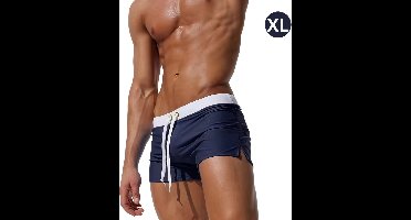 Bovista Zwembroek Heren - Zwem Broek Mannen - Badkleding - Zwemmen - Jongens - Swimming Shorts - Zomerbroek - Met Zakken - Marineblauw - Maat XL