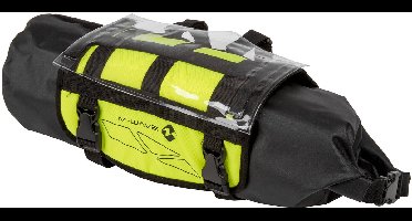 M-wave Stuurtas Rough Ride 10 Liter Zwart/geel