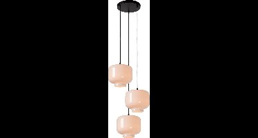 Lucide MEDINE - Hanglamp - Ø 46 cm - 3xE27 - Opaal