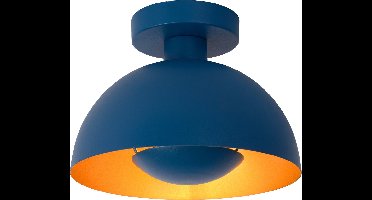 Lucide SIEMON - Plafonnière (Plafondlamp) - Ø 25 cm - 1xE27 - Blauw