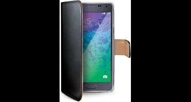 Celly - Wally Case - Samsung Galaxy Alpha - zwart