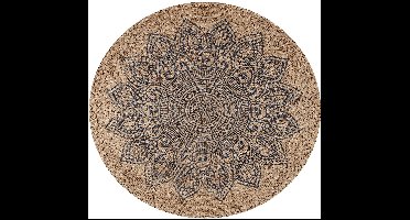 MD Entree - Vloerkleed - Design Mat - Universal - Mandala Natural - Ø 100 cm