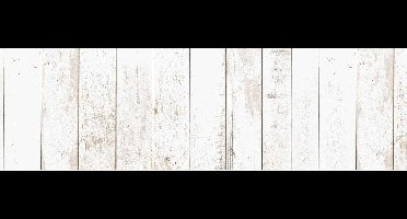 Patifix Decoratie plakfolie - 3x - 2 m - houtnerf look whitewash - vinyl - zelfklevend - voor meubels en wanden