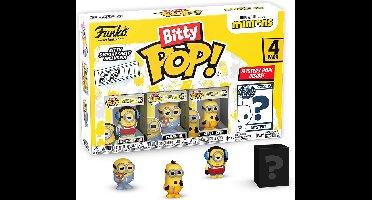 Funko Pop! Bitty - Minions 4-pack: Roller Skating Stuart