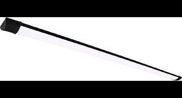 LOTOS Plafondlamp - LED Batten - LED Armatuur - Aanpasbare kleur CCT - Aanpasbare watt 25/30/40w -2830 / 3280 / 4180 Lumen - Zwart 1200mm