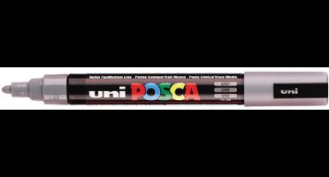 Grijs verfstift op waterbasis met conische punt medium