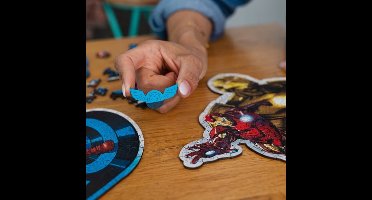 Trefl houten puzzel Marvel Capitan America 160 stukjes duurzaam FSC.