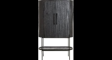 Light & Living - Kast DUMOSI - 100x40x165cm - Zwart