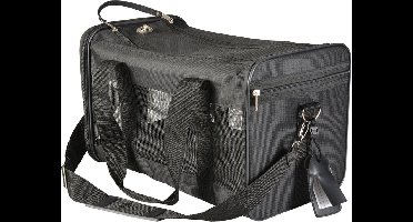 Ebi Nylontas M - Hondendraagtas - 50x27x29 cm 1.3 kg Zwart