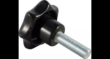 Sterknop uitwendig m6x40