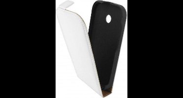 Mobiparts Premium Flip Case Motorola Moto E White